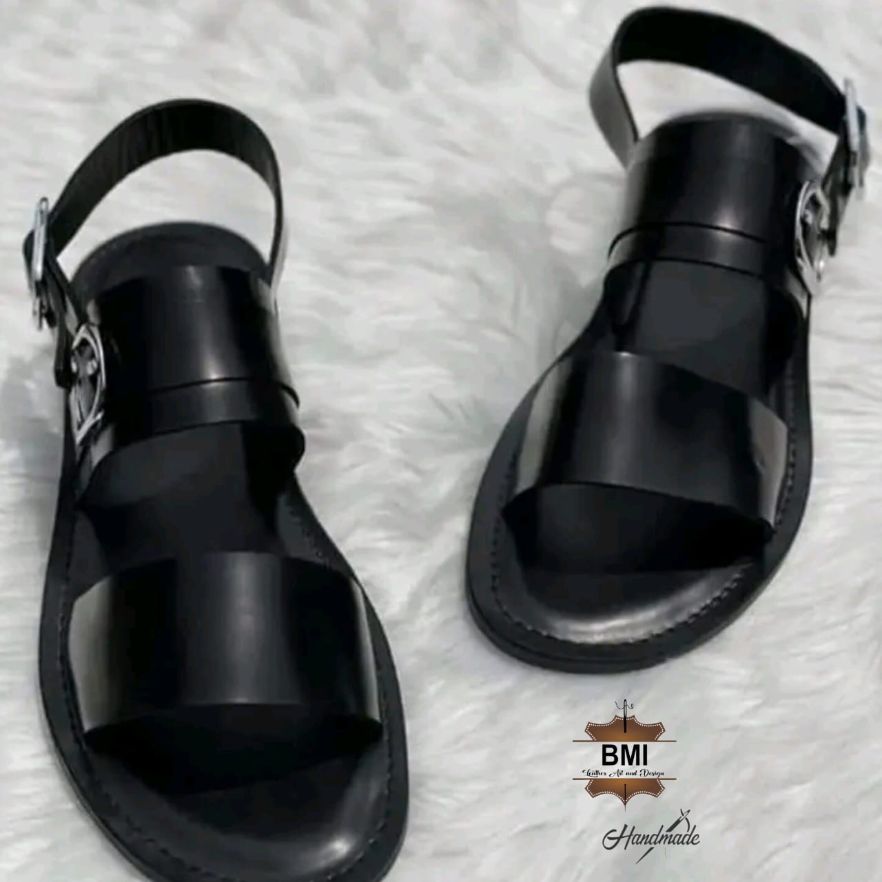 BMI Leather Sandals